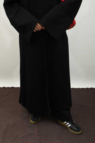 Balıkçı Yaka Tunik Takım Siyah - 5