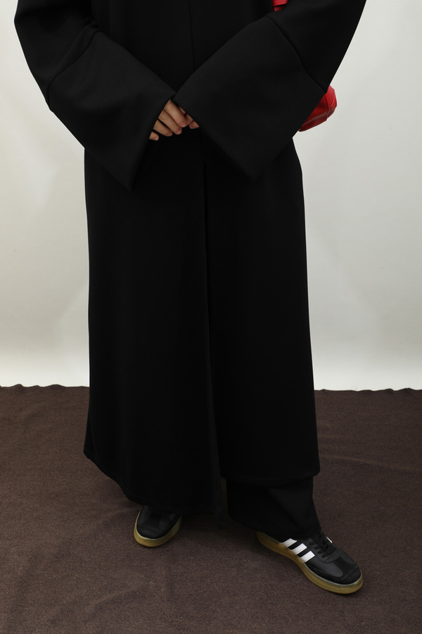 Balıkçı Yaka Tunik Takım Siyah - 5