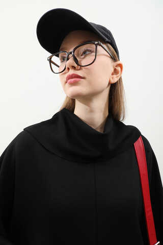 Balıkçı Yaka Tunik Takım Siyah - 7