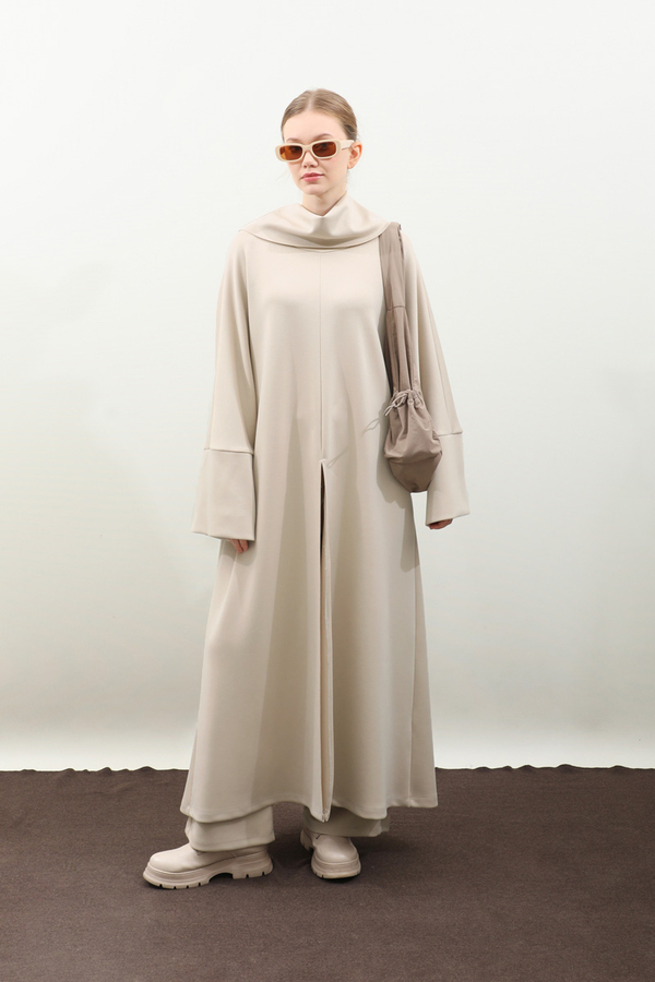 Balıkçı Yaka Tunik Takım Taş - 9