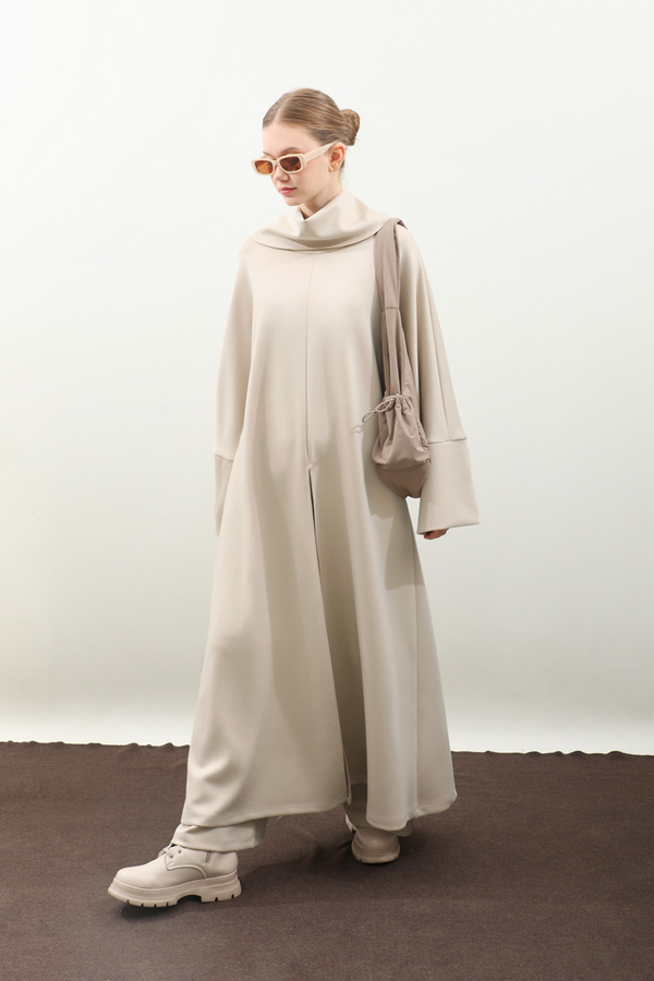 Balıkçı Yaka Tunik Takım Taş - 10