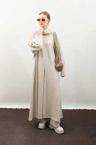 Balıkçı Yaka Tunik Takım Taş - 11