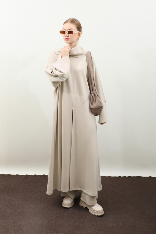 Balıkçı Yaka Tunik Takım Taş - 11