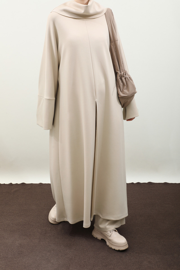 Balıkçı Yaka Tunik Takım Taş - 12