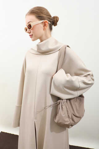 Balıkçı Yaka Tunik Takım Taş - 13