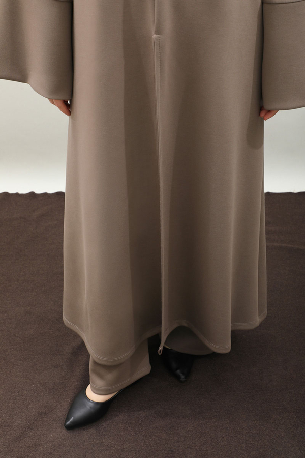 Balıkçı Yaka Tunik Takım Toprak - 5