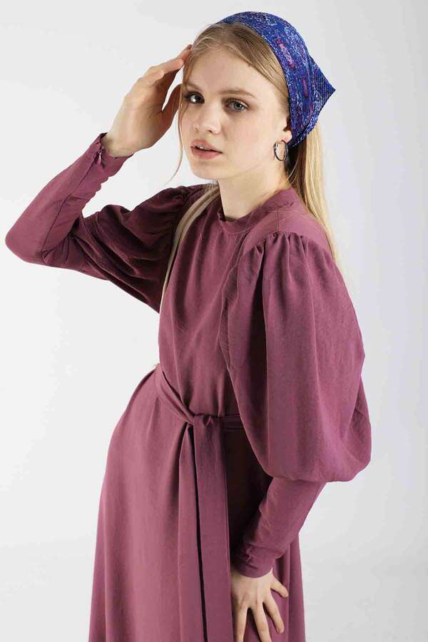 Balloon Sleeve Dress Dried rose - 2