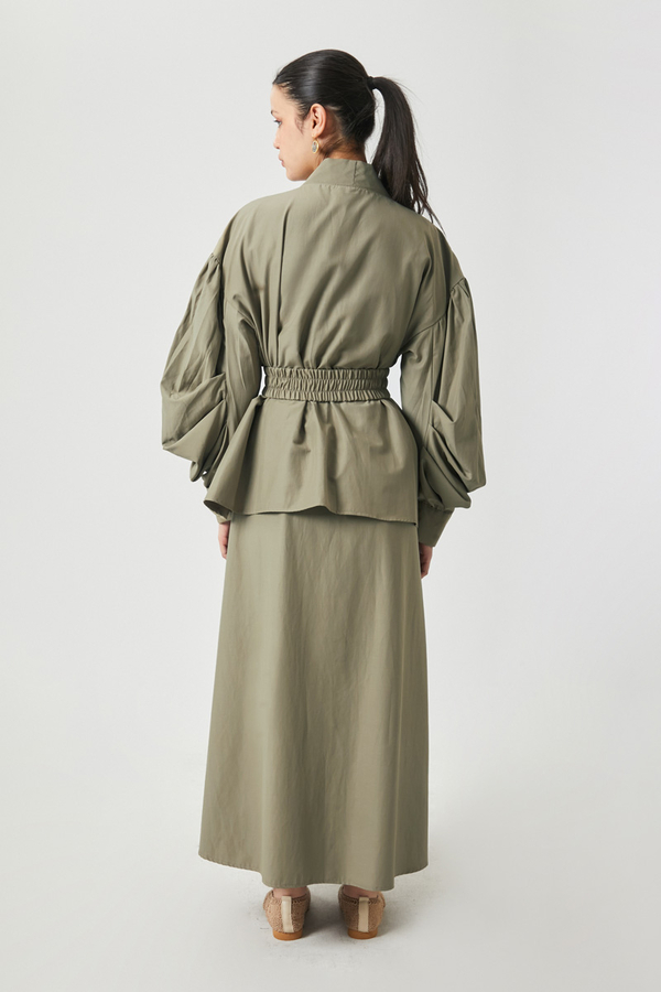 Balon Kol Jile Takım Haki - 9