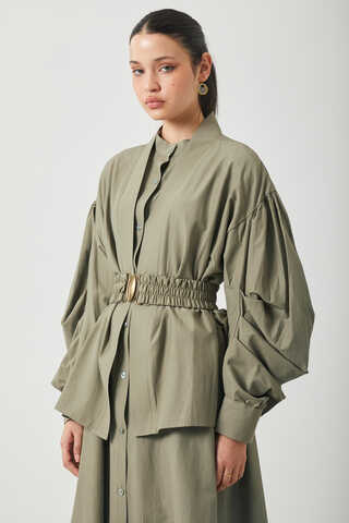 Balon Kol Jile Takım Haki - 1