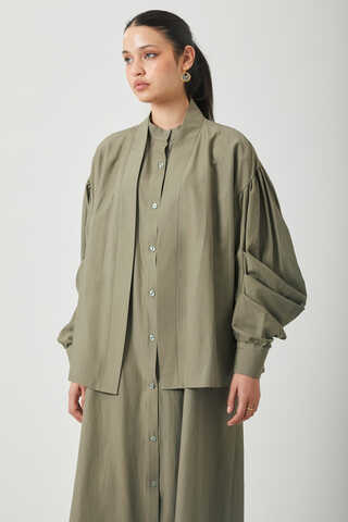 Balon Kol Jile Takım Haki - 13