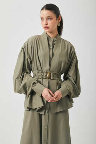 Balon Kol Jile Takım Haki - 15