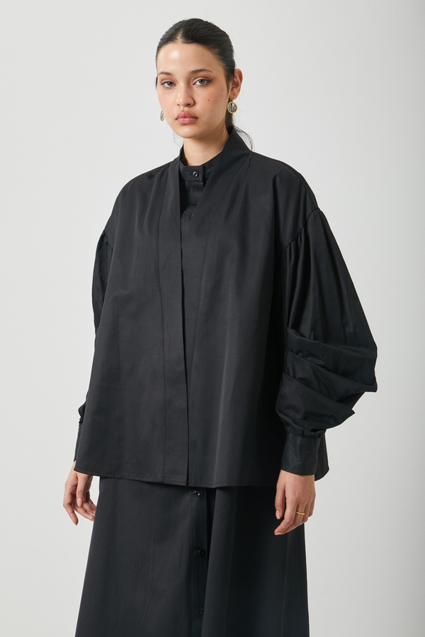 Balon Kol Jile Takım Siyah - 7