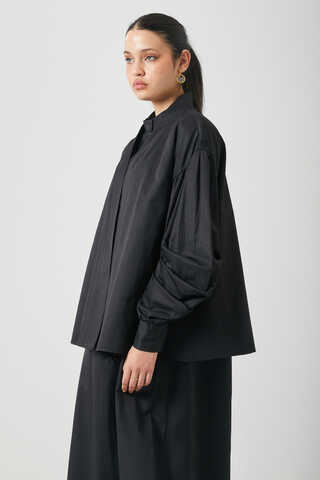 Balon Kol Jile Takım Siyah - 12