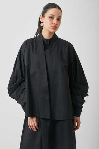 Balon Kol Jile Takım Siyah - 13