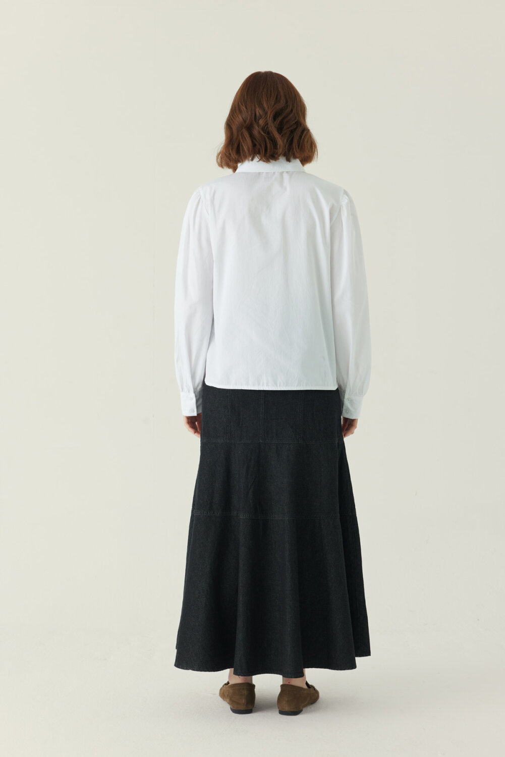 Basic Poplin Gömlek Beyaz - 3