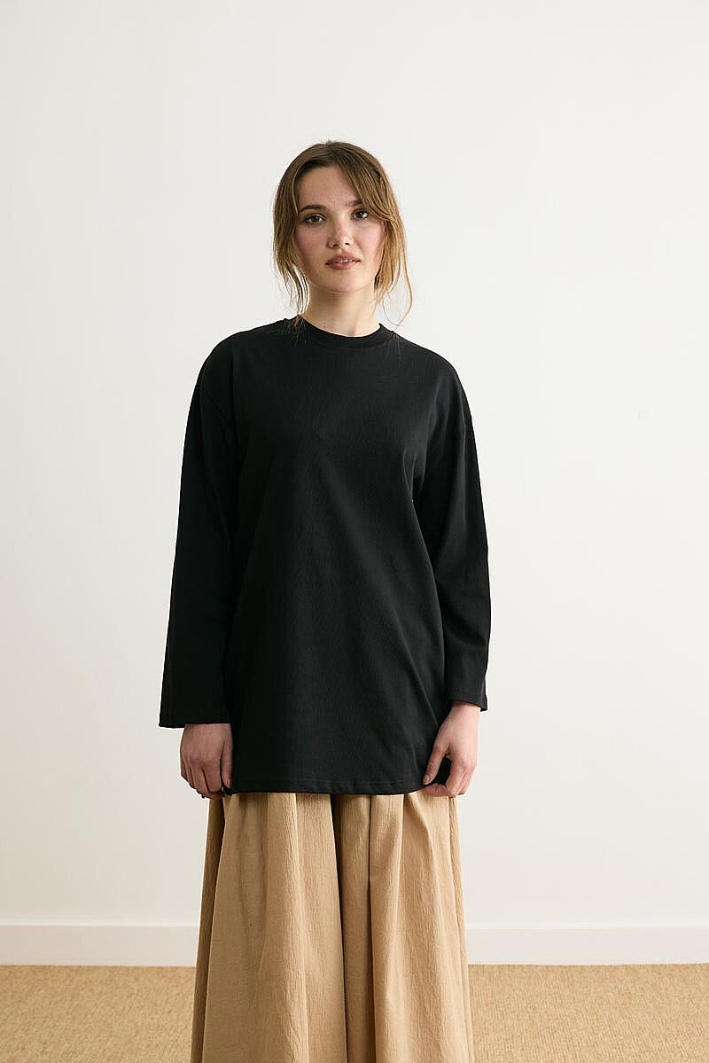 Basic Tişört Siyah - 3