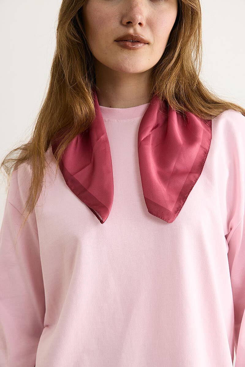 Basic Tişört Toz Pembe - 3