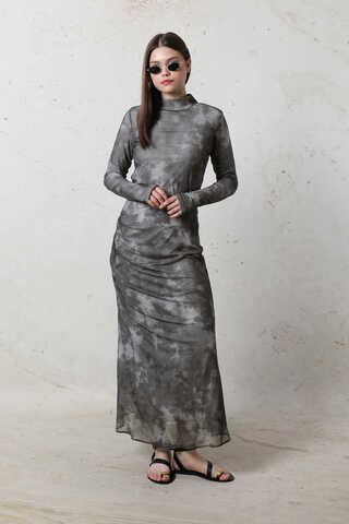 Batik Desenli Body Füme - 3