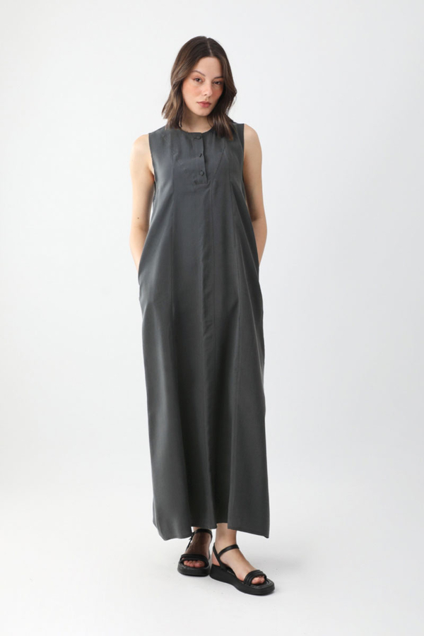 Beaded Jilbab Set Anthracite - 5