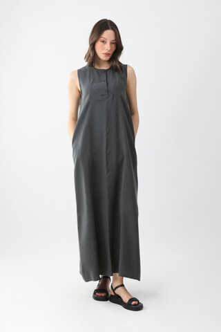 Beaded Jilbab Set Anthracite - 5