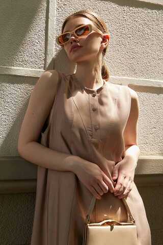 Beaded Jilbab Set Light Vizon - 11