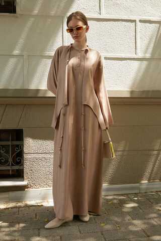 Beaded Jilbab Set Light Vizon - 3