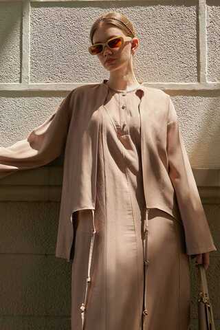 Beaded Jilbab Set Light Vizon - 15