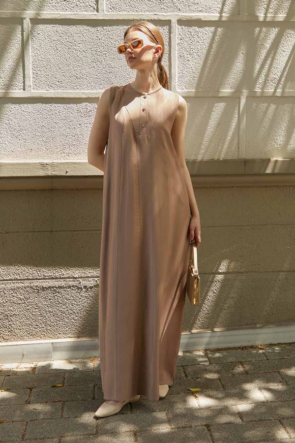 Beaded Jilbab Set Light Vizon - 2