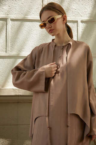 Beaded Jilbab Set Light Vizon - 14