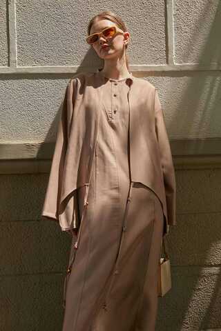 Beaded Jilbab Set Light Vizon - 1