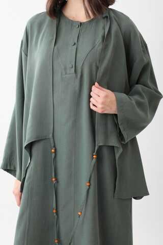 Beaded Jilbab Set Petrol - 5