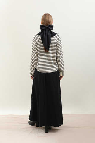 Bebe Yaka Etek Takım Ekru - 8