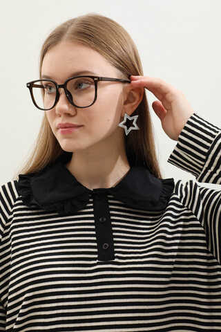 Bebe Yaka Etek Takım Siyah - 7