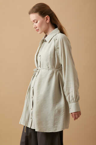 Belda Modal Gömlek Taş - 6