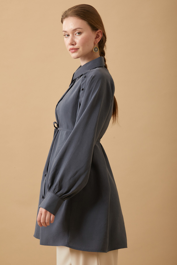 Belda Modal Shirt Anthracite - 6