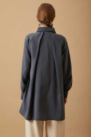 Belda Modal Shirt Anthracite - 4