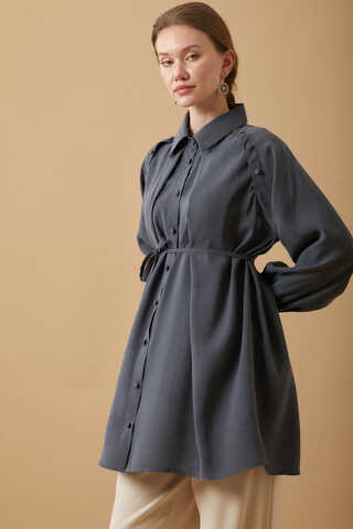 Belda Modal Shirt Anthracite - 8