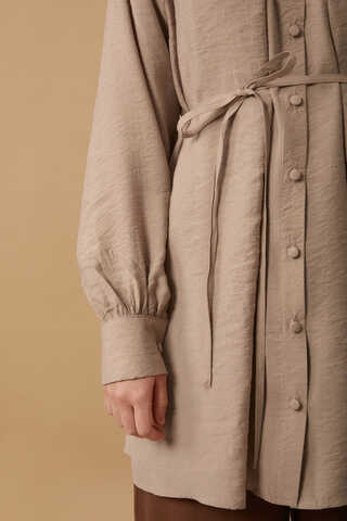 Belda Modal Shirt Beige - 6