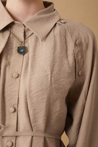 Belda Modal Shirt Beige - 7