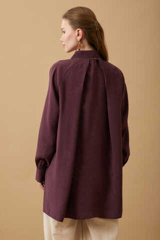 Belda Modal Shirt Burgundy - 8