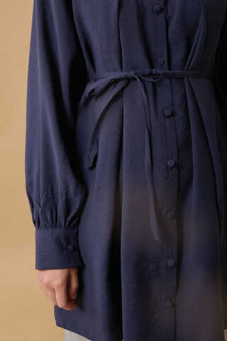 Belda Modal Shirt Navy Blue - 6