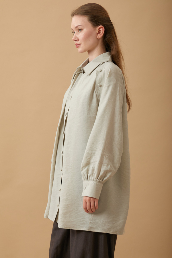 Belda Modal Shirt Stone - 3