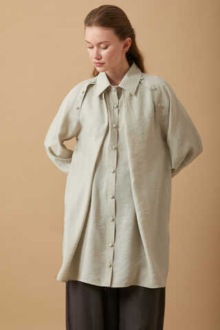Belda Modal Shirt Stone - 4