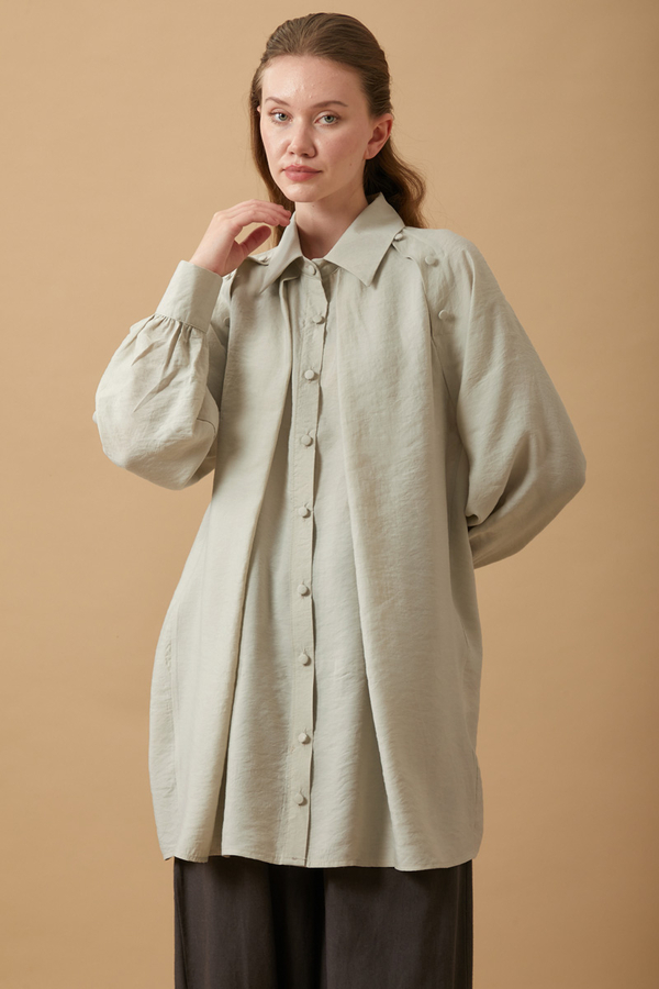 Belda Modal Shirt Stone - 5