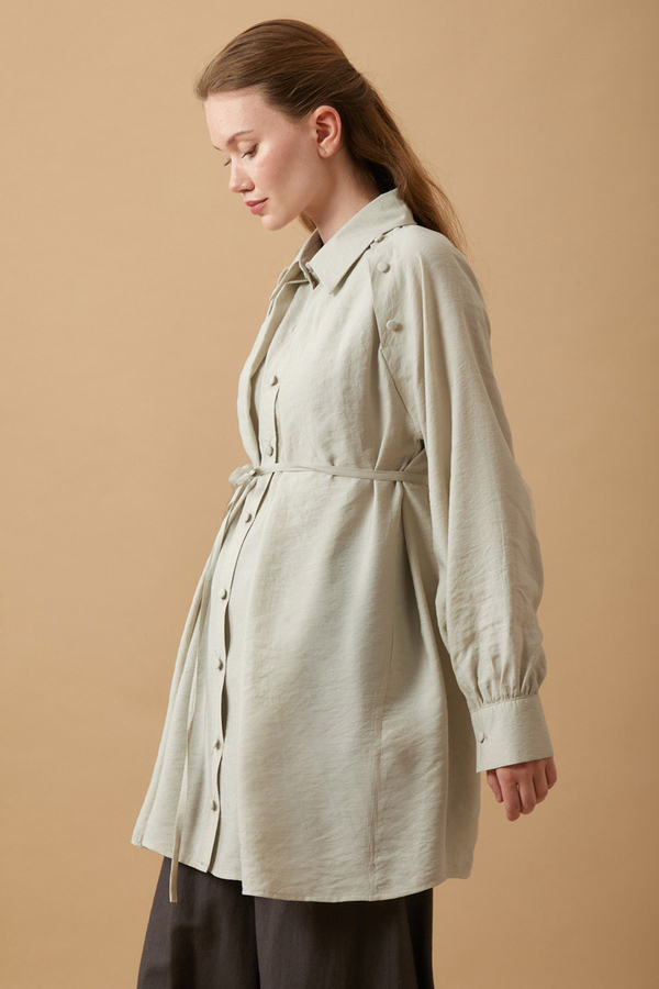 Belda Modal Shirt Stone - 6