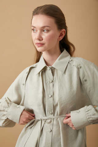 Belda Modal Shirt Stone - 8