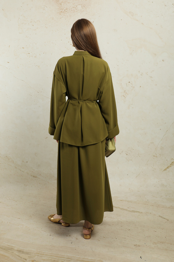 Krep Etek Takım Haki - 7