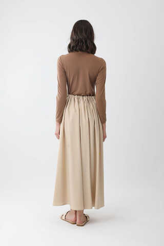 Beli Büzgülü Etek Taş - 9