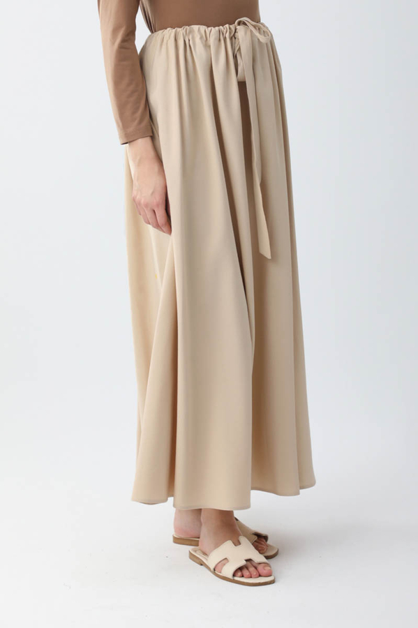 Beli Büzgülü Etek Taş - 5