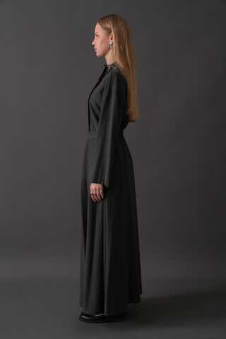 Belted Skirt with Buckle Detail Anthracite - 2